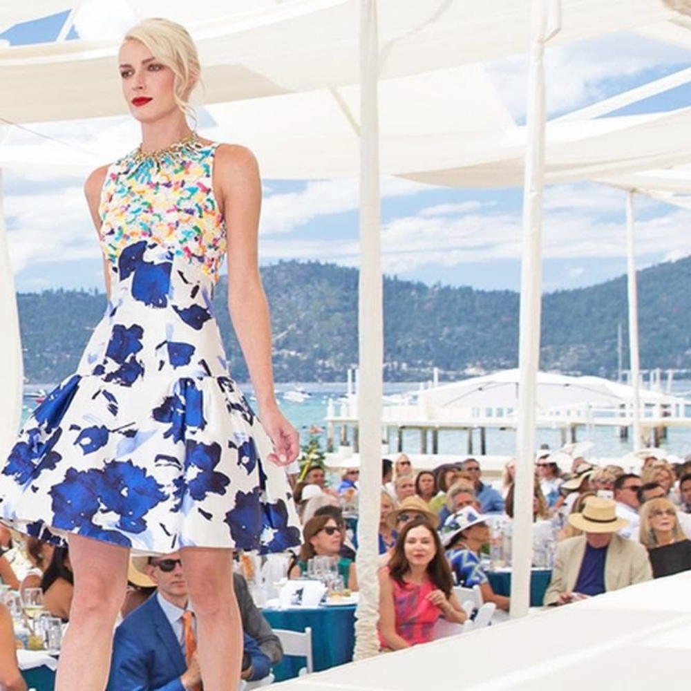 ♡$4,490 OSCAR DE LA RENTA FLOWER BEAD SILK DRESS 2